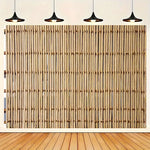 rideau bambou naturel rayures horizontales moderne clips fixation large choix dimensions