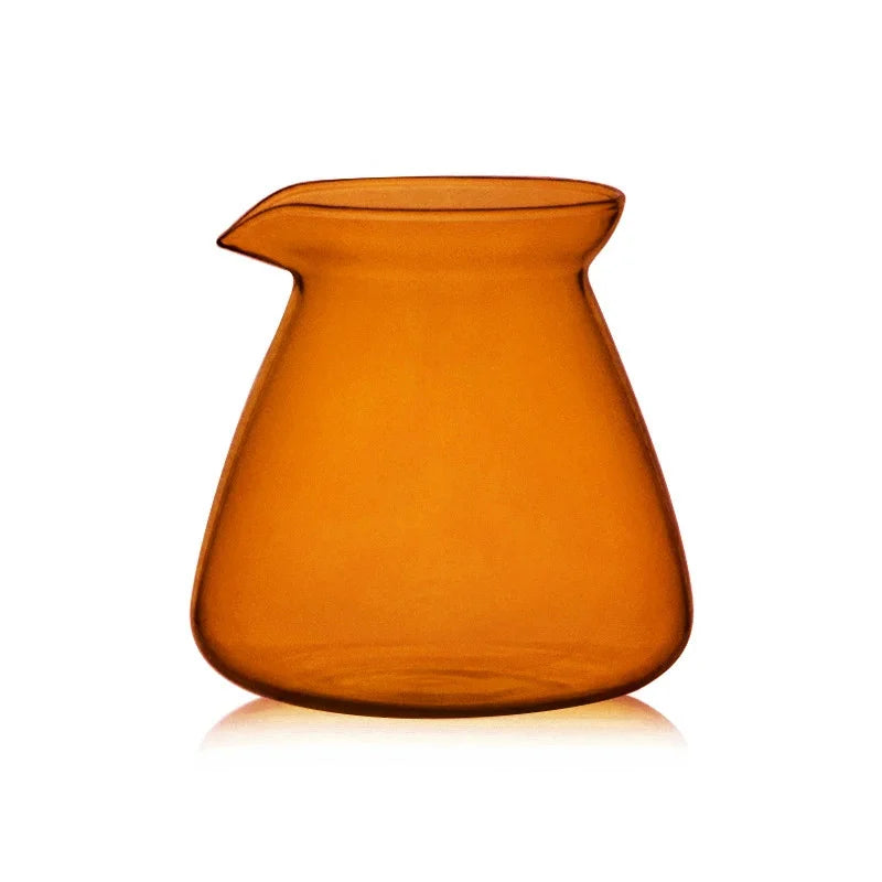 vase moderne opaque couleur bleue orange 200ml 520ml verre borosilicate