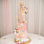 Lettres BÉBÉ en résine pour décoration gâteau