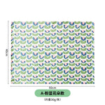 serviettes table coton fleurs modernes vert rose bleu blanc cuisine maison restaurant
