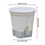 pots plantes autoarrosants transparents moderne grille taille absorbant chassis moderne