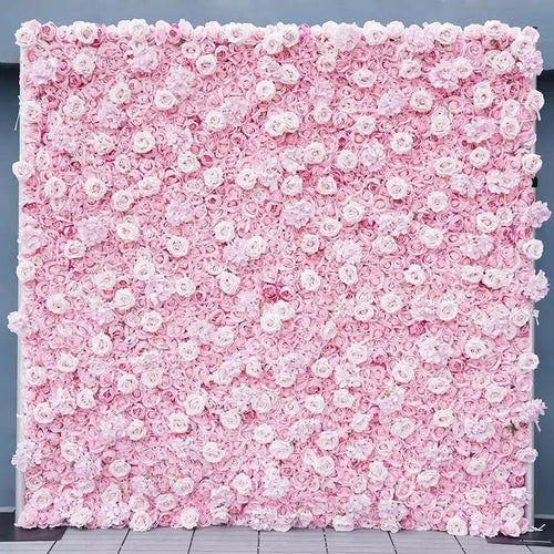 panneau floral rose décoration mariage anniversaire fête extérieur intérieur moderne élégant clothe flowers