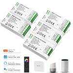 contrôleur led rgb cct moderne 5v 24v app commande vocale ethernet