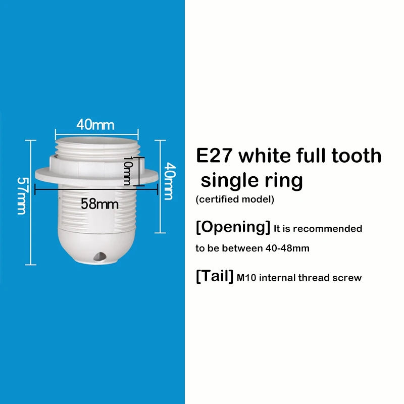 ampoules led e14 e27 blanc noir anneau fixation moderne sans visibilité fixe