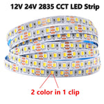 ruban led flexible 120 leds adhésif 3m blanc jaune bleu modernes 12v 24v