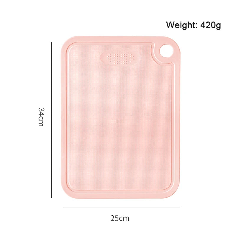 planches découper rectangulaires plastique pp vert pastel rose clair blanc moderne respectueux environnement