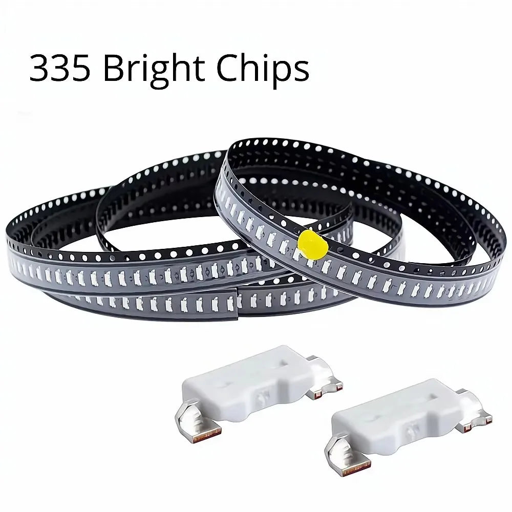 diodes led rouge vert jaune blanc violet orange smd 335 4008 20ma broches