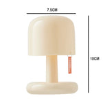 lampe table moderne rechargeable led blanc veilleuse minimaliste interrupteur tactile chambre coucher