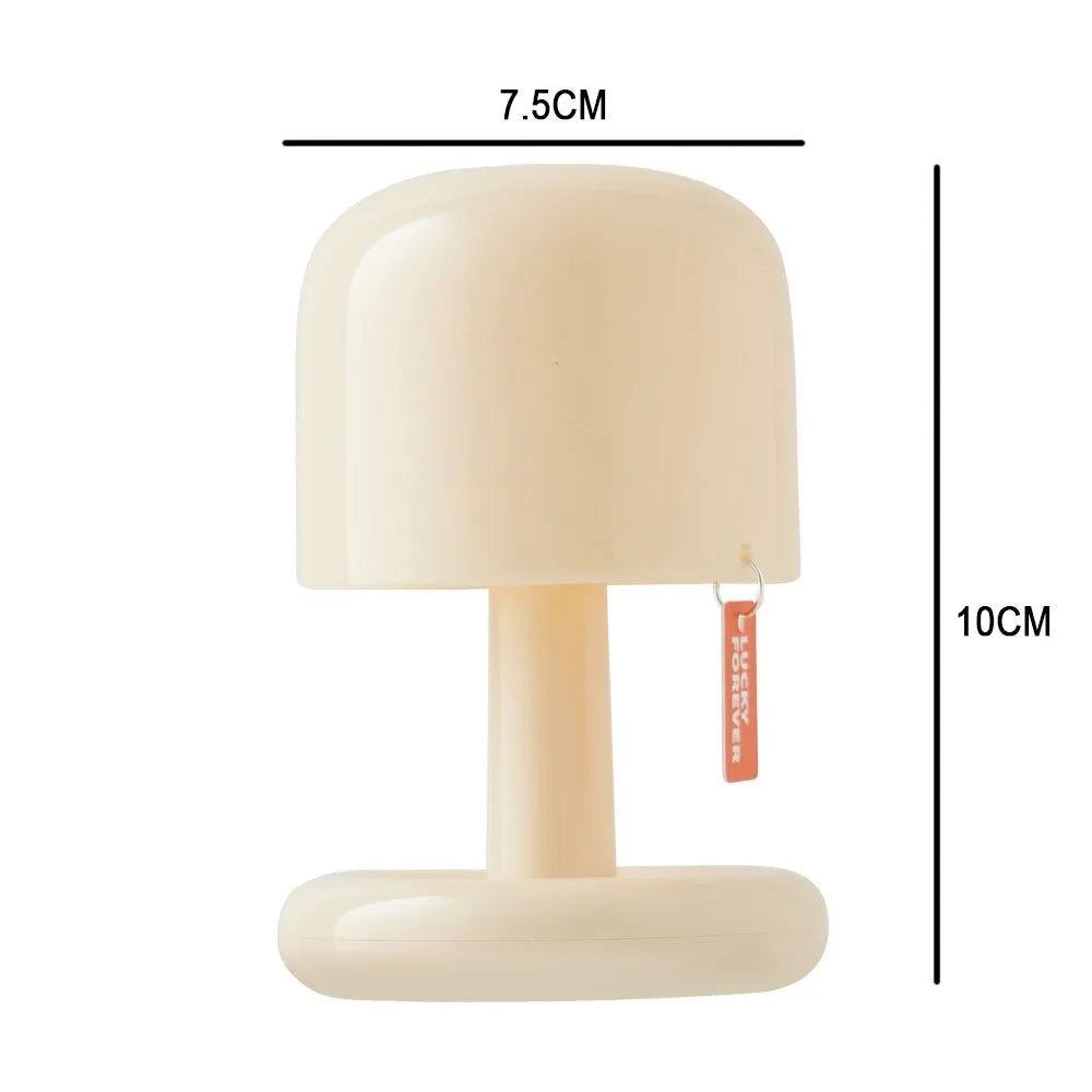 lampe table moderne rechargeable led blanc veilleuse minimaliste interrupteur tactile chambre coucher