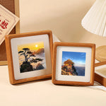 cadre photo classique bois naturel blanc 10x10cm 12.5x12.5cm 15x15cm 18x18cm 20x20cm 25x25cm