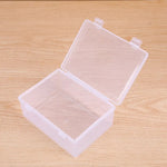 boîtes rangement transparentes modernes réutilisables plastique poignées respectueux environnement organisateur