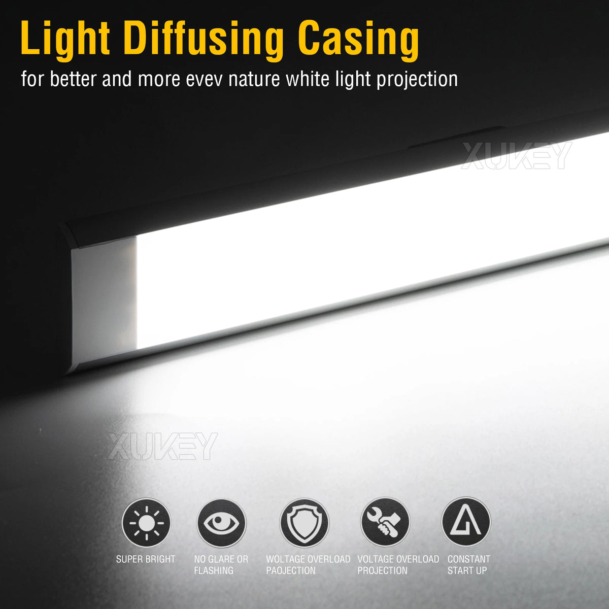 lampe led blanc froide 48 72 84 108 leds 10 watts moderneintérieur double face
