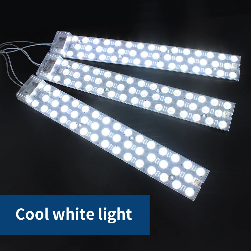 barre lumineuse led blanc moderne 40cm 50cm aimants connecteurs 6500k 220v 2000lm 180deg