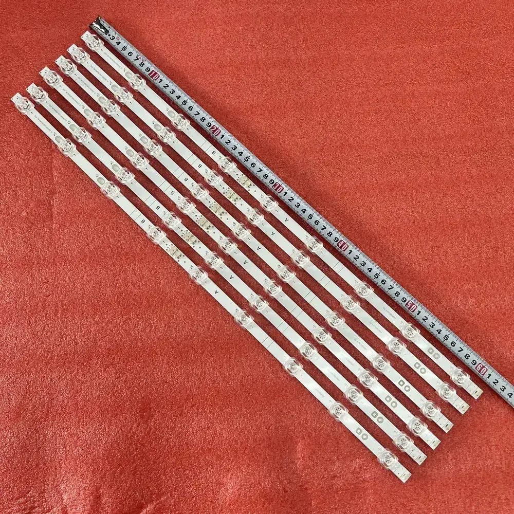 bandes led blancs modernes 60cm certifiées rohs ul eyelets connecteurs télévision