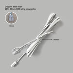 câble extension dupont connecteur cob 24v blanc moderne 2m 5mm 8mm 10mm lisse certification