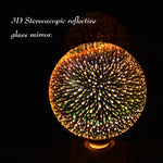 lampe led multicolore effet fibre optique moderne base bois intérieur éclairage événement