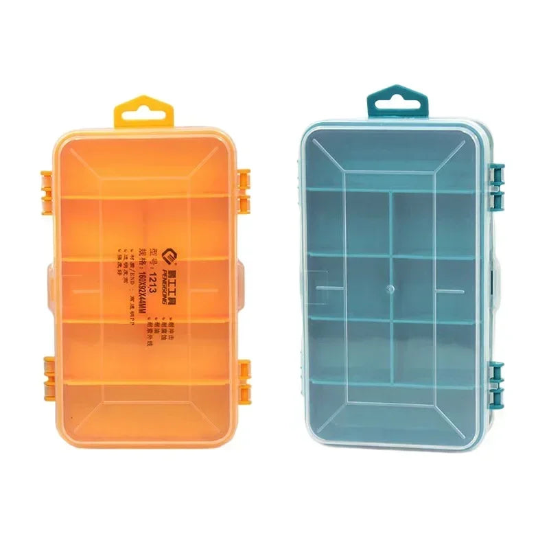 Boîte de rangement outils multifonctionnelle avec compartiments