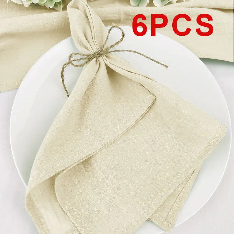 serviettes table violet blanc texture lin classique 40cm 40cm pack 6pcs pack 12pcs pack