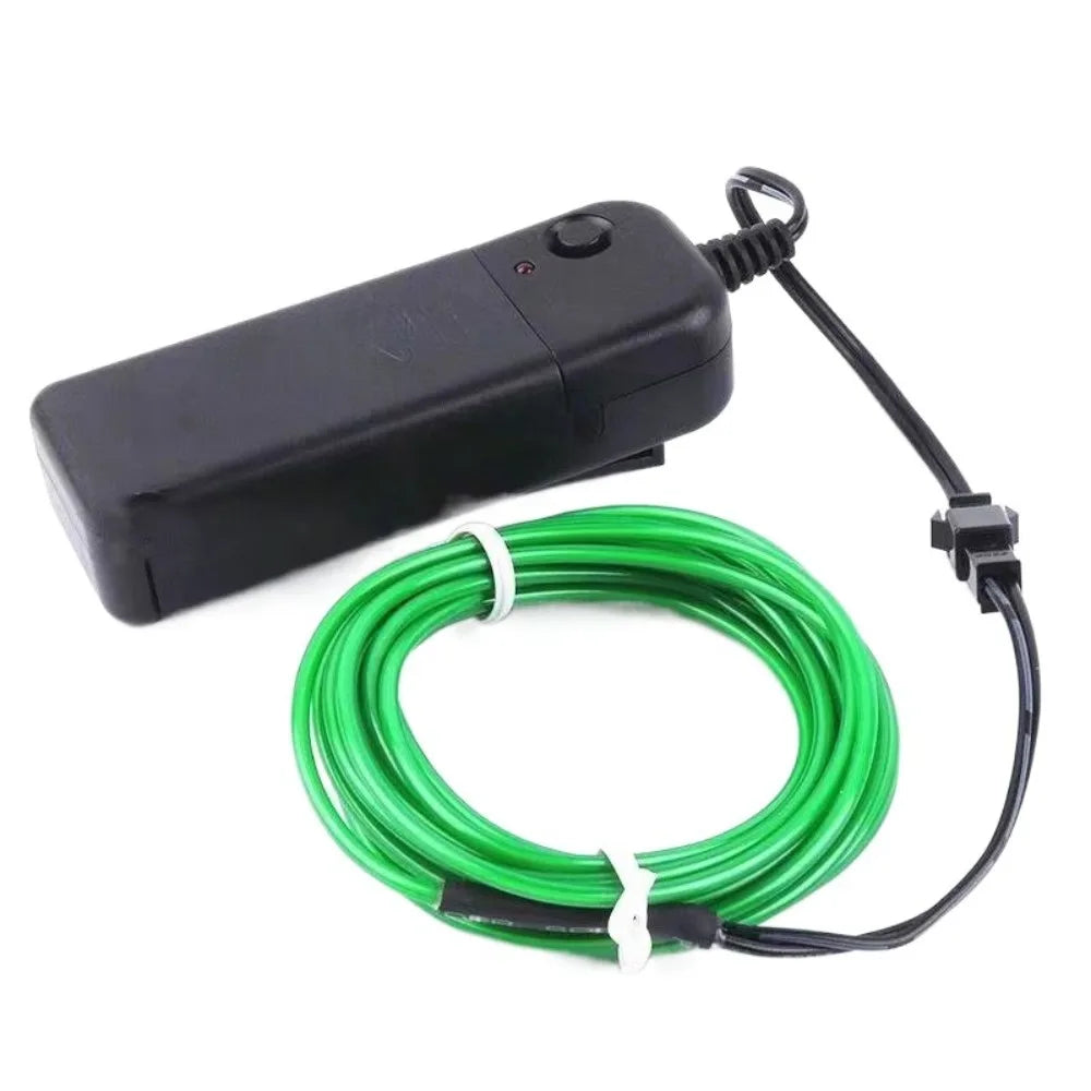 fil lumineux flexible multicolore adhésif occasion fête moderne commande batterie incluses