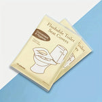 couvre siege toilette jetable blanc hygienique portable respectueux environnement pack 100 pieces