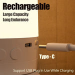 lampe chevet rechargeable led beige blanche ombre douce minimaliste affichage heure télécommande port usb