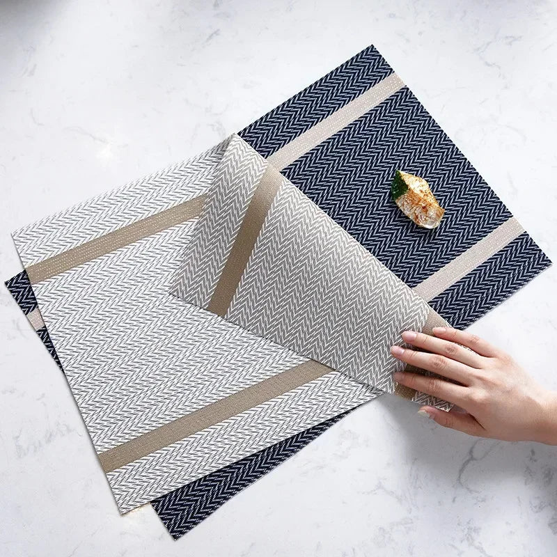 Napperons de salle à manger en style européen pour ambiance chaleureuse