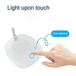 lampe led portable usb rechargeable touch dimming protection yeux moderne