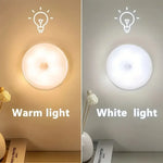 lampe led rechargeable détecteur mouvement led blanc moderne autocollante usb rechargeable