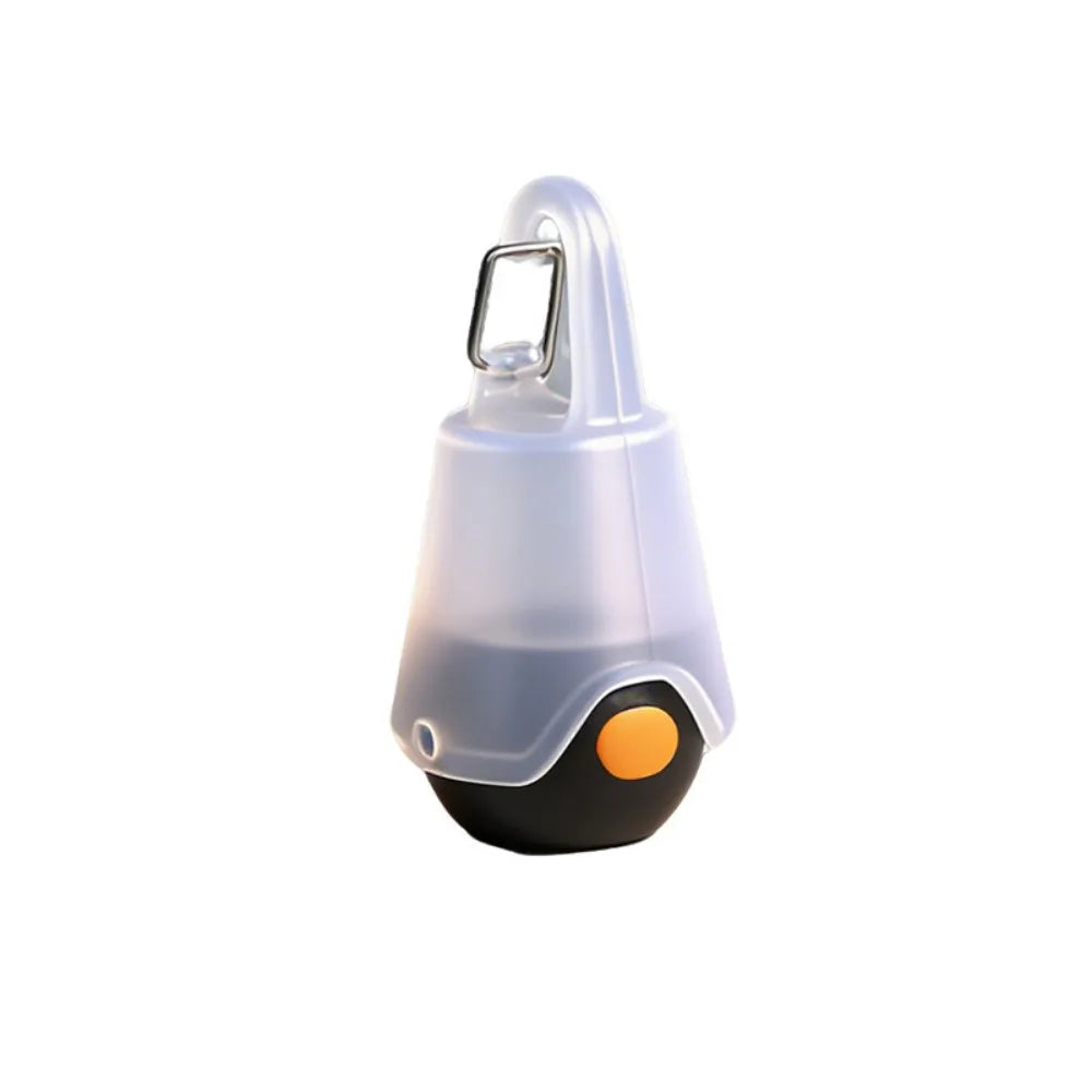 lampe camping portable blanc moderne rechargeable crochets étanche 160lm contrôle tactile