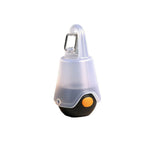 lampe camping portable blanc moderne rechargeable crochets étanche 160lm contrôle tactile