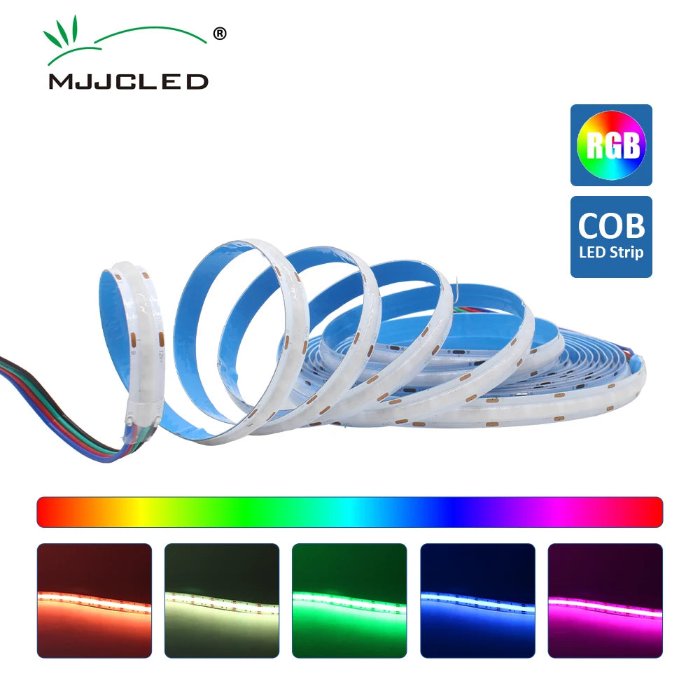 ruban led flexible 756 840 leds rgb blanc multicolore adhésif moderne 12v 24v 1m