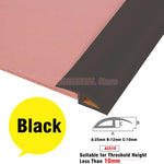 bande transition sol pvc autoadhésive noir beige moderne 3mm 7mm 12mm