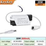 adaptateur secteur driver led blanc noir 120v 240v 85v 265v 3w 50w moderne