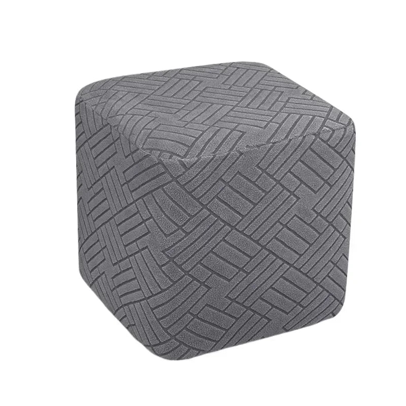 Fauteuil moderne couverture gris rayures adhésif lavable machine protection intérieur extérieur restaurant bar sofa
