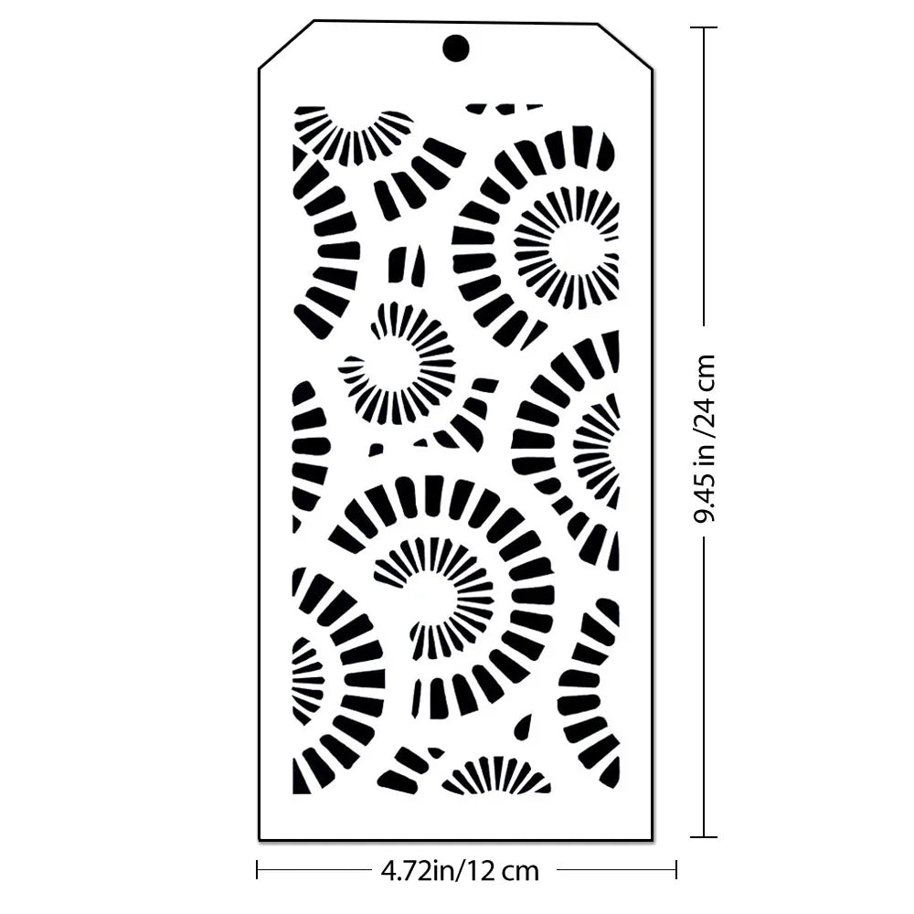 pochoir étoiles dorées blanc 12cm 24cm papier cartonné scrapbooking décoration carte album
