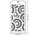 pochoir étoiles dorées blanc 12cm 24cm papier cartonné scrapbooking décoration carte album