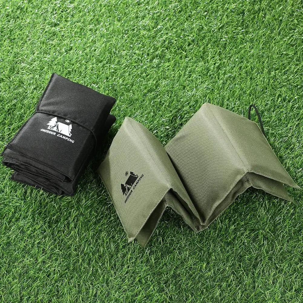 tapis pliable extérieur camping noir vert olive texturé portable fonctionnelOutdoor