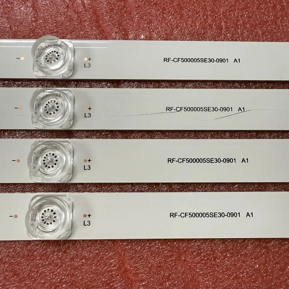 bande lumineuse led blanc bleu moderne connecteurs led souder fixations aluminium