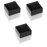 lampe solaire extérieure moderne noire blanche autoinstallation led hydrofuge