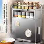 Organiseur condiments métal acier