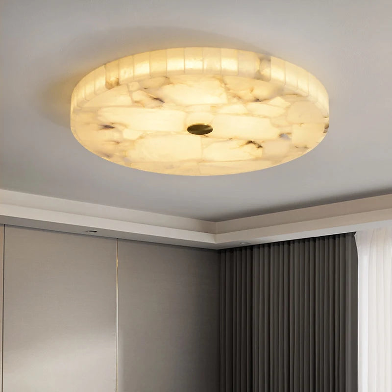 plaque sol marbre blanc moderne pièces pierre bout bout opaquement installé surface lumière led