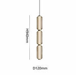 suspension lumineuse moderne minimaliste blanc doré transparente câble noir chambre salonhôtel