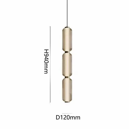 suspension lumineuse moderne minimaliste blanc doré transparente câble noir chambre salonhôtel