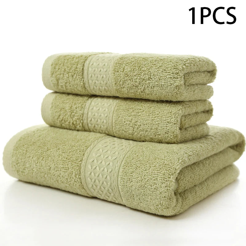 serviette bain coton pur douce absorbante grande taille adulte visage corps classique