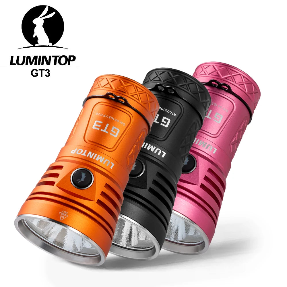 lampe torche led intense résistante auto défense orange rose noire