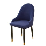 chaise moderne vert olive tissu carreaux pieds noirs boutons dorés amovible lavable polyester élasthanne