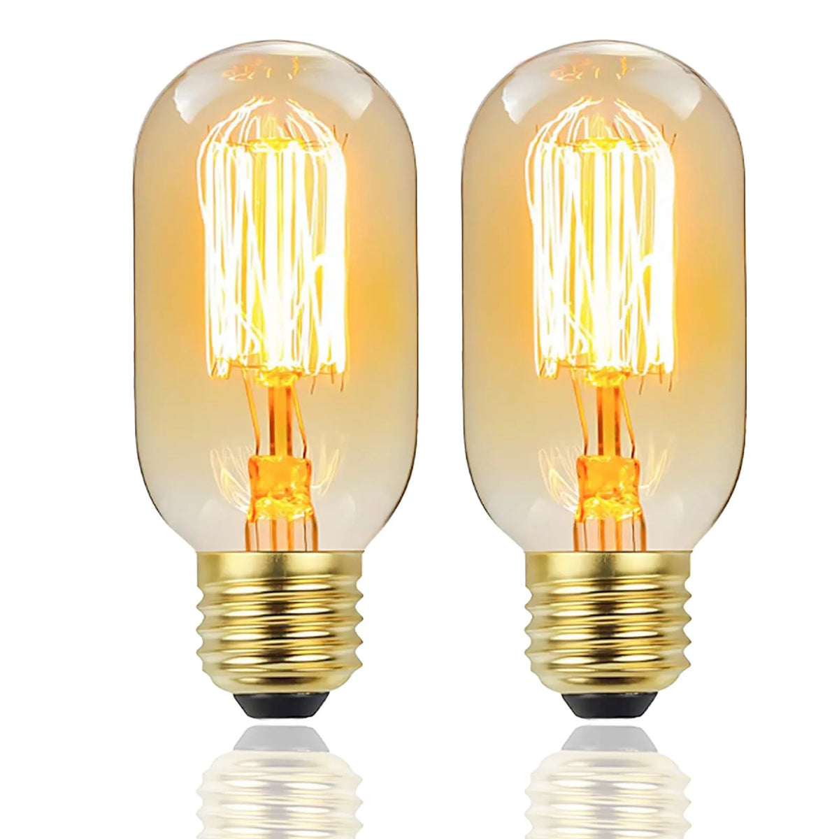 ampoule led filament transparente dorée vintage e27 45mm 115mm 249lm 10000h