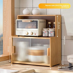 meuble rangement tasses bols bois noir moderne cuisine buffet