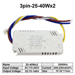 pilote led 24v 200ma 220ma 2pin 3pin 25w 40w 37w 60w 8w éclairage moderne