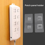 adhésifs blancs multi usages 10 pièces organiseur moderne prise électrique support cuisine blanc